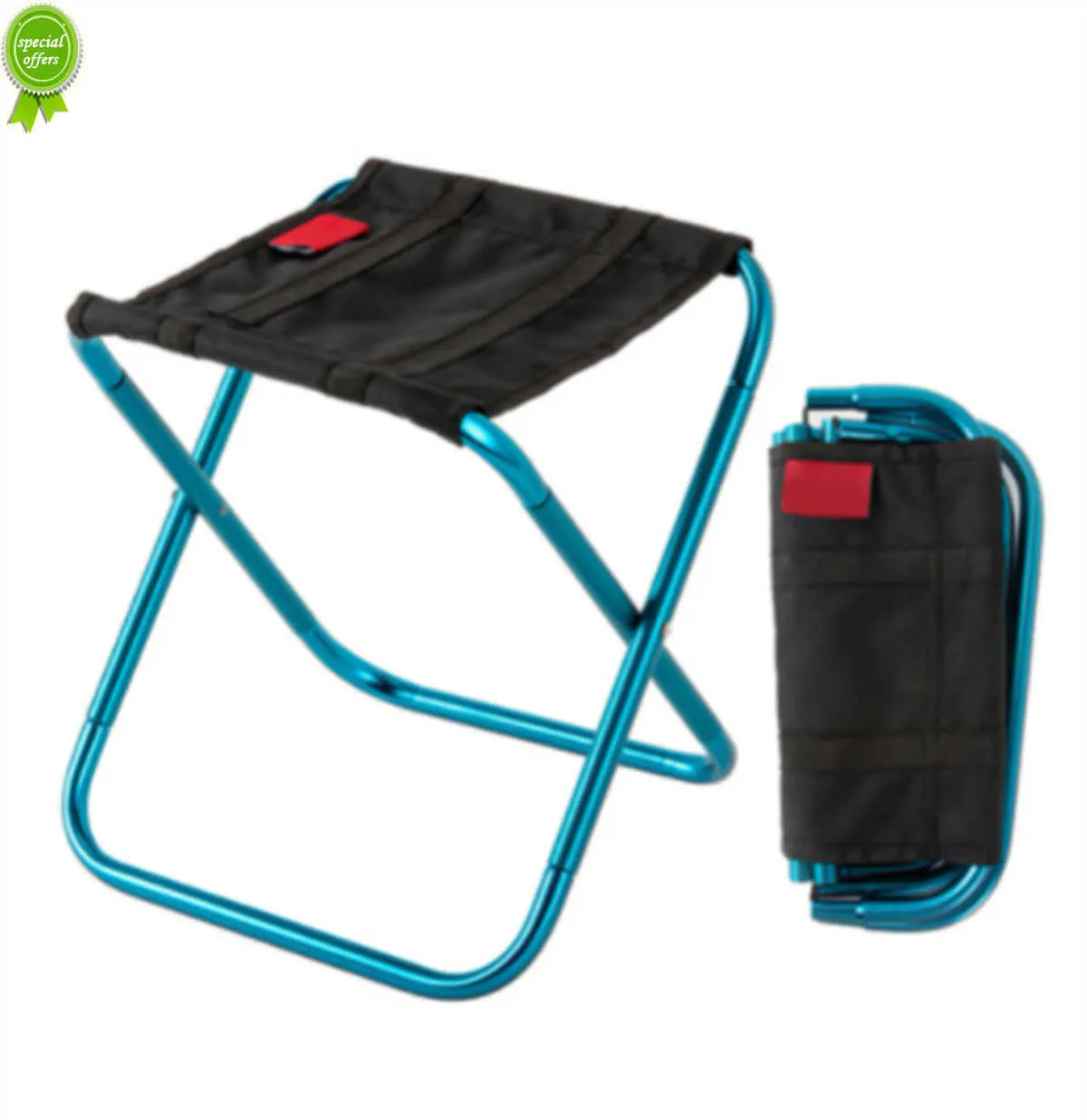 Nouveau tabouret de banc de tabouret pliant portable jument extérieur ultra trains de métro