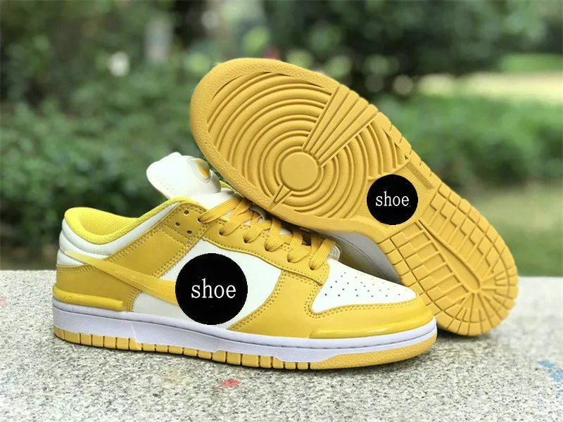 Retro Yellow Tennis Shoes Low Twist Vivid Sulfur Basketball 1s