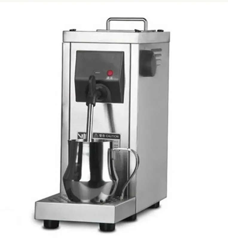 Spedizione gratuita Welhome commerciale in acciaio inox professionale gorgogliatore di latte macchina per la schiuma di latte a vapore per cappuccino e latte 22