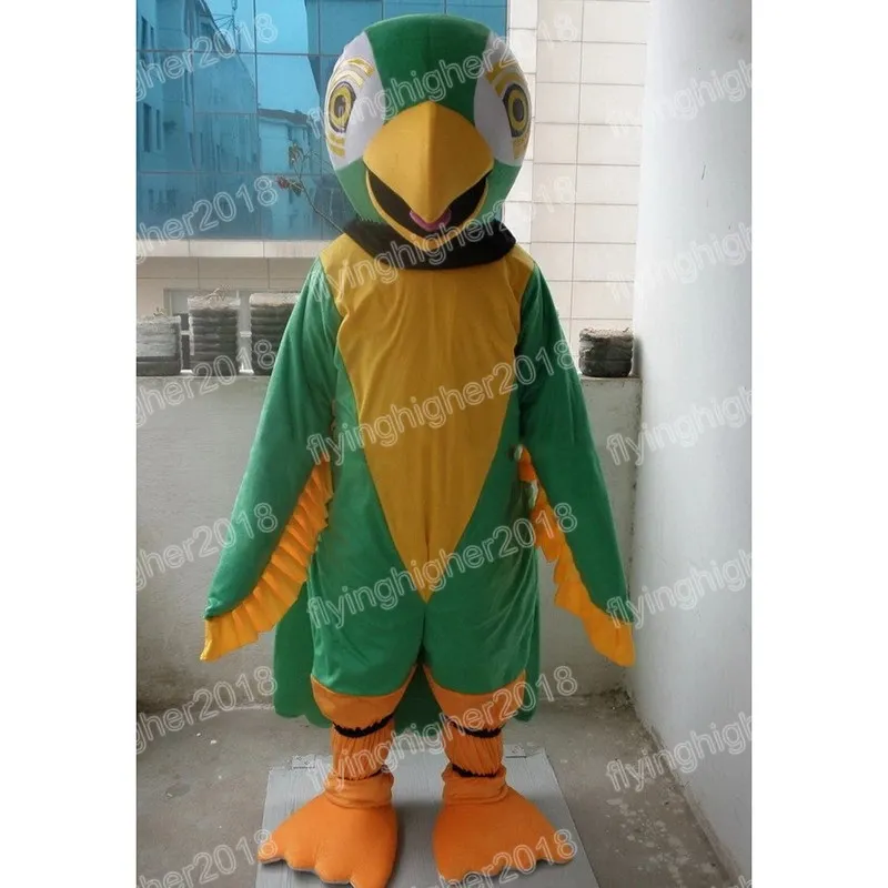 Halloween Green Parrot Mascot Costume Customize Cartoon Anime Theme ...