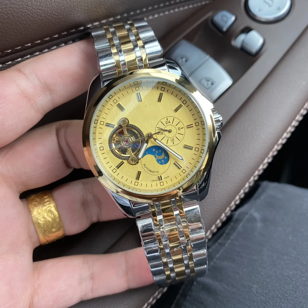 Premium Automatic Watch - Mens & Womens Stainless Steel Mechanical