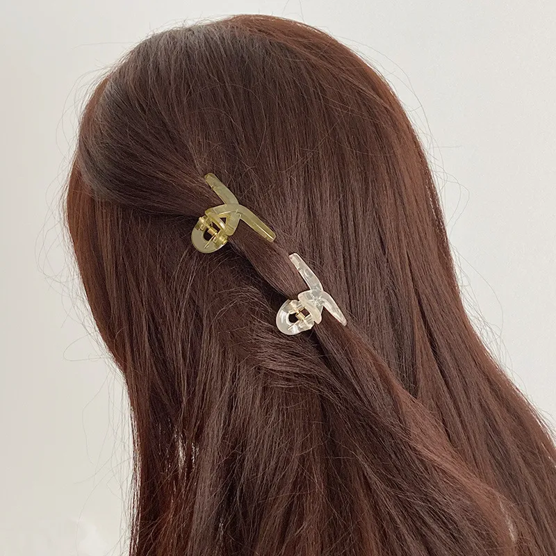 60 PCS Mix Style Leopard Print Hair Claws Claws Women Girls Shark Shark Clip Clipin Hairpin