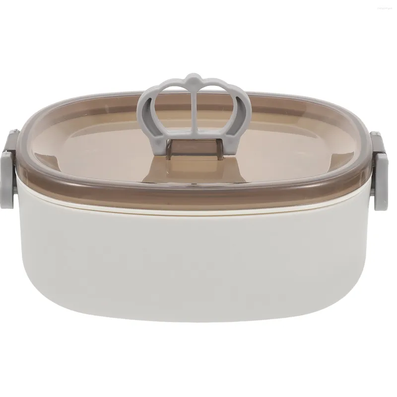 Ensembles de vaisselle Séparateur Boîte à bento Stockage des repas Accessoires pour micro-ondes Sûr Adultes Sandwich Conteneurs Enfants Déjeuner