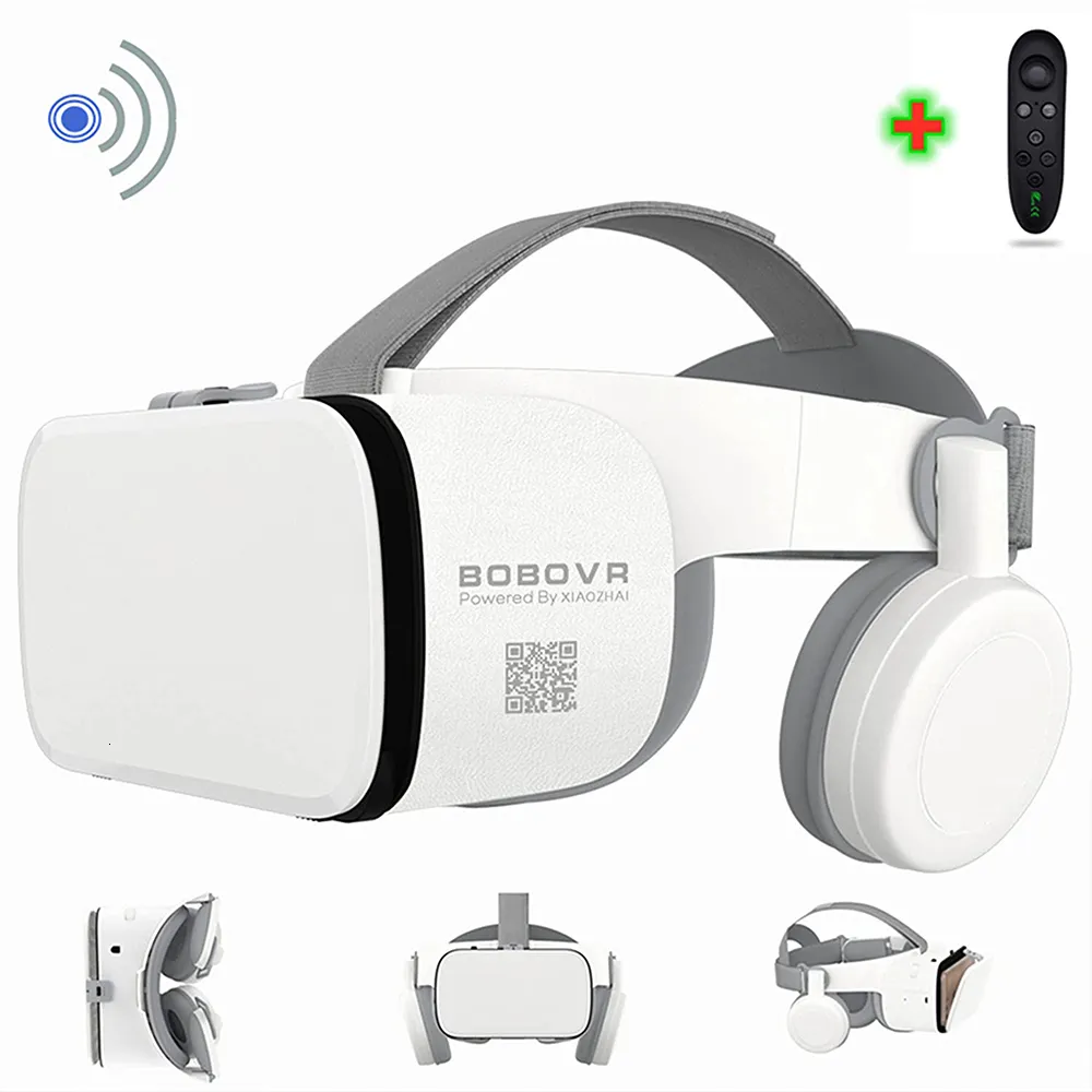 VR -bril Bobo Bobovr Z6 Casque Helmet 3D VR -bril Virtual reality Bluetooth -headset voor smartphone smartphone Goggles Viar Binoculars 230518
