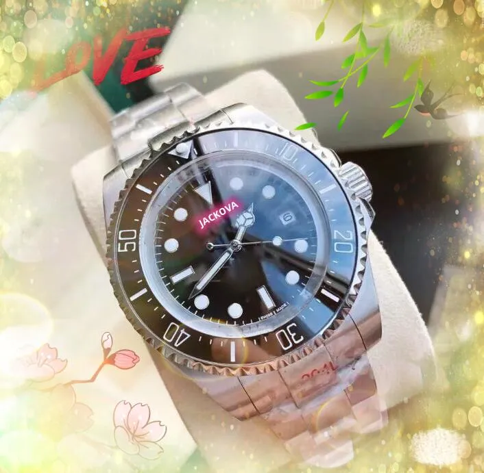 オリジナルのボックスメンズ付き自動機械式時計44mm 904Lステンレス鋼サメのバックル2813ムーブメントスポーツ自己威厳のあるファッション腕時計