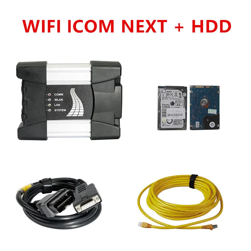 O mais novo ICOM a seguir para a ferramenta de programação de diagnóstico multi-idioma BMW ICOM em seguida A+B+C 3 em 1 Scanner de diagnóstico