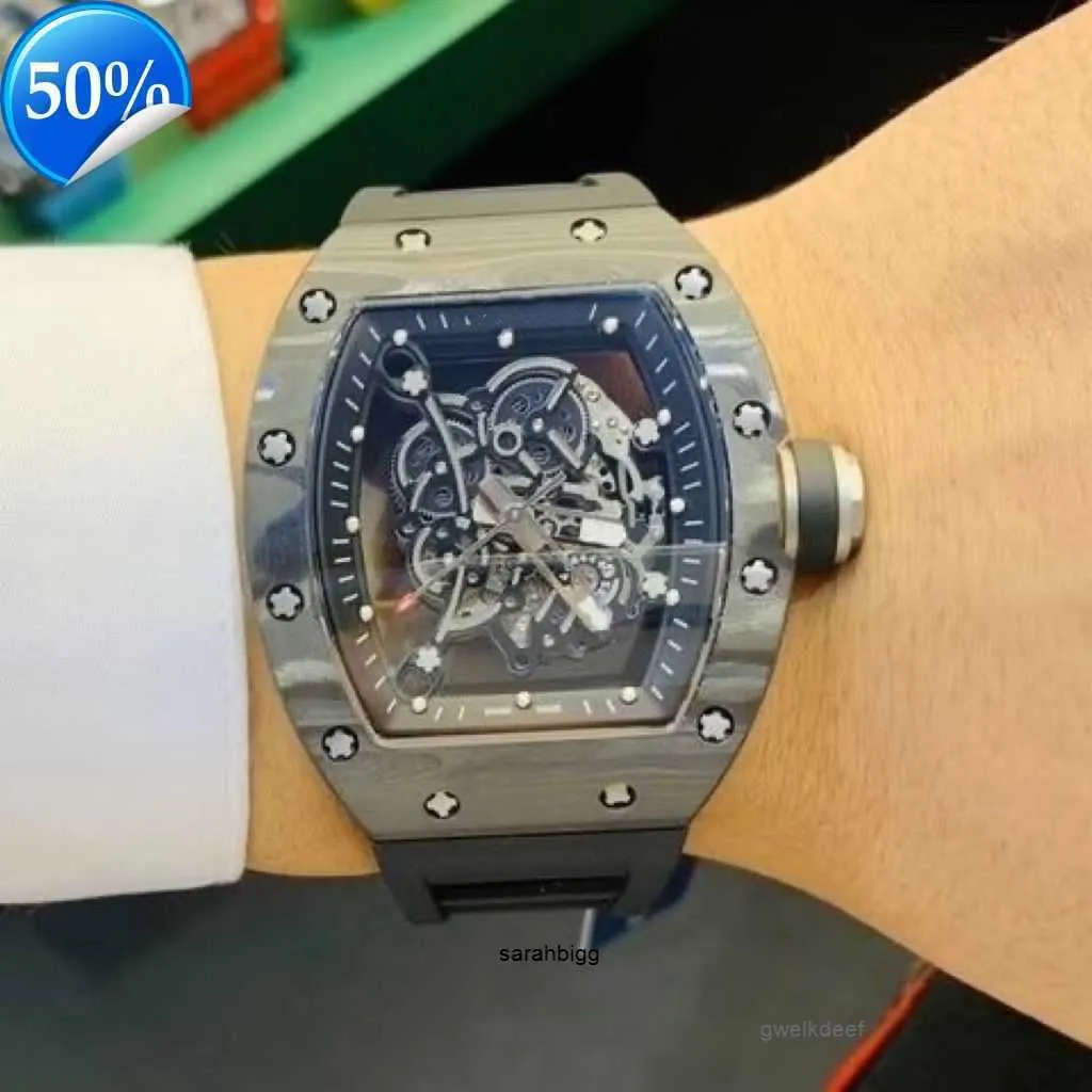 Limitowana edycja Projektantka Watche Watche Wysokiej jakości Automatyczny ruch mechaniczny Sapphire Diamond Waterproof Waterproof Sports Watch Specjalny licznik DH6I C0G7