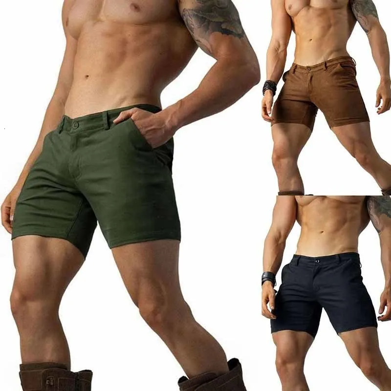 Men's tight fitting shorts top