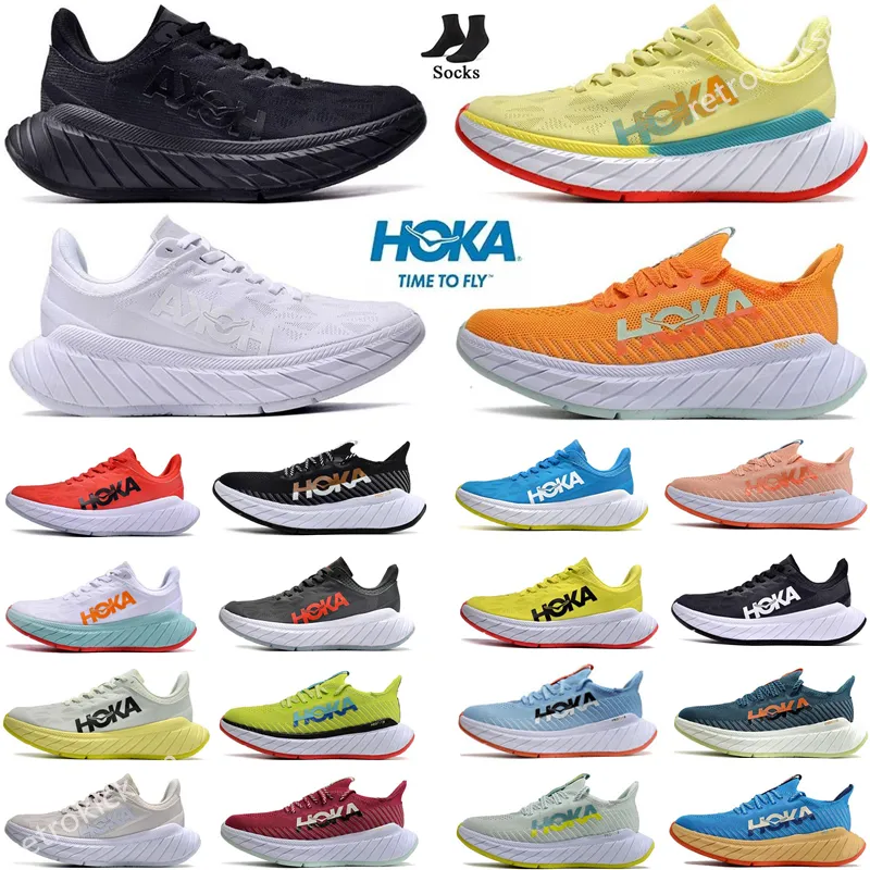 Hoka Shoes One Bondi 8 Clifton Athletic Sneakers Hokas 7 Carbon X2 X3