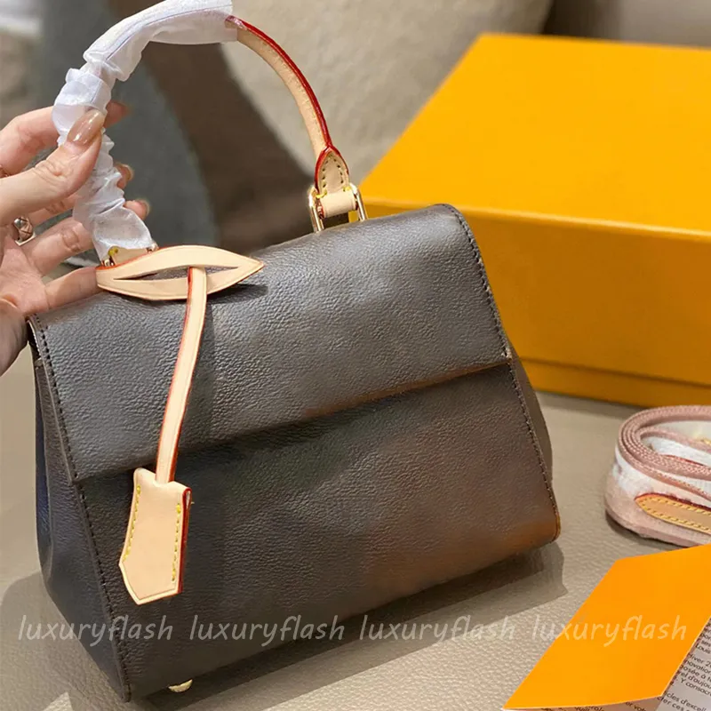 Дизайнерские сумки Сумки Мини-сумки через плечо One Handle Fashion 2023 New Cluny Womens Casual Crossbody Bag Ripple Pattern Tote 20см