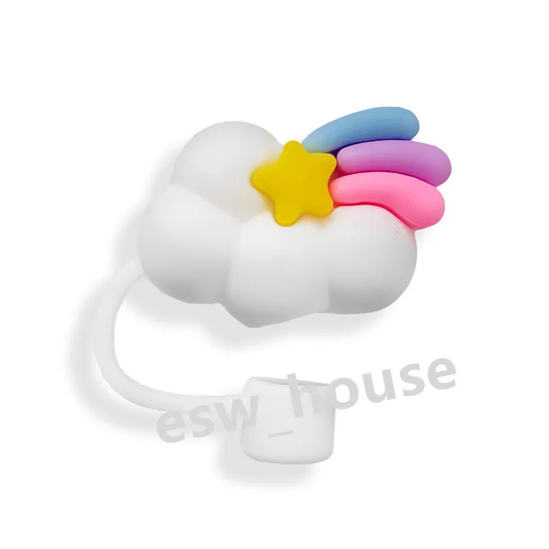 10 Topper Per Cannucce In Silicone A Forma Di Topolino, Tappi Antipolvere Riutilizzabili Per Tazze E Bicchieri, Adatti A Cannucce Da 10 Mm