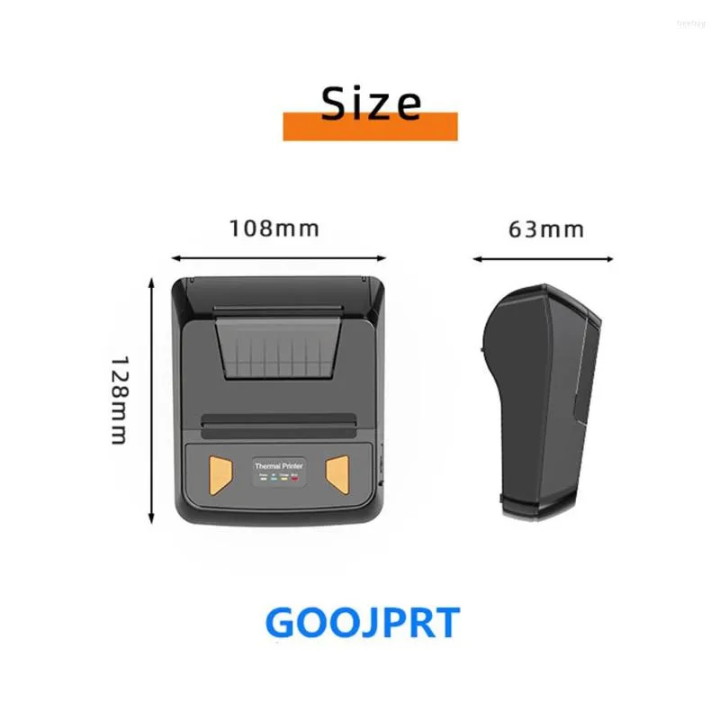 Android Thermal Printer 80mm 3インチポータブルBluetooth POSコンピューター領収書小売小売小規模