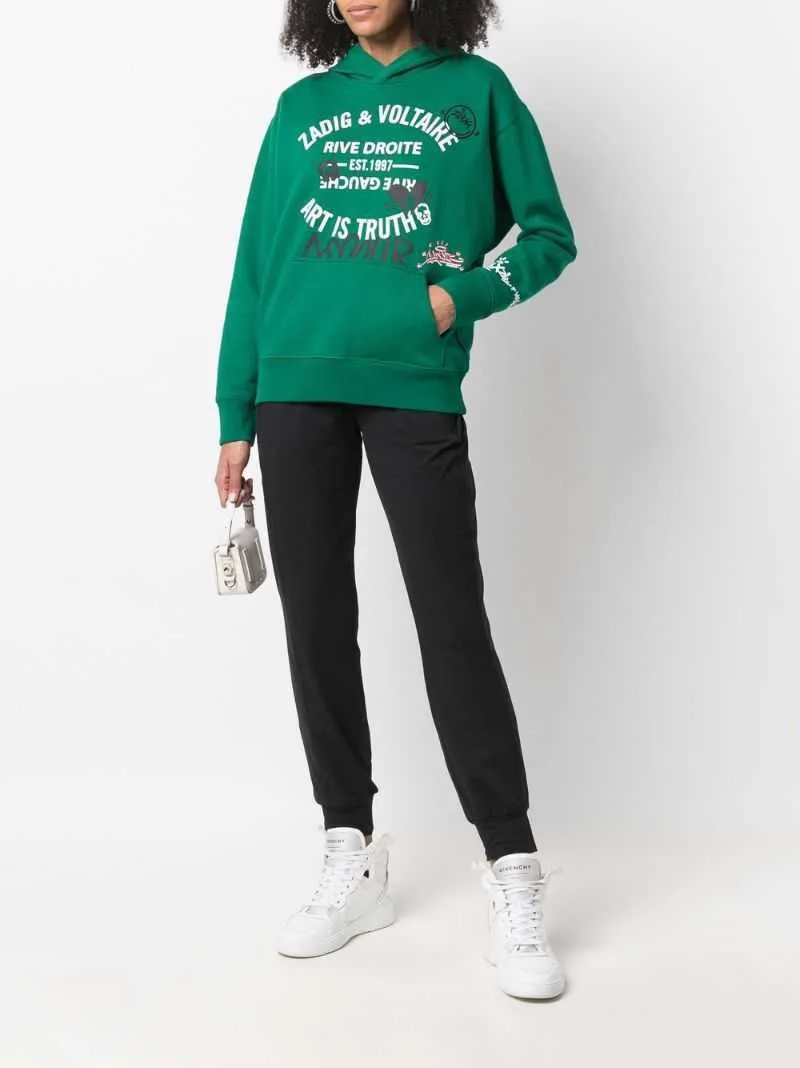 Sweat zadig et voltaire vert hotsell