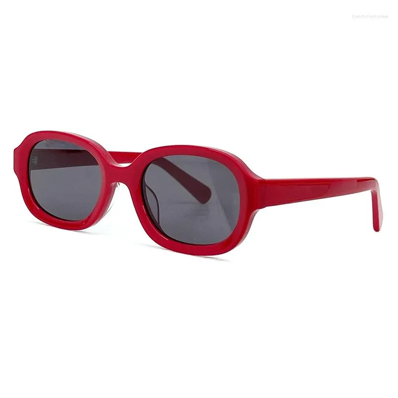 Солнцезащитные очки 2023 роскошь для женщин ацетатная рамка винтаж ежедневные очки UV400 защитные оттенки Lentes de Sol