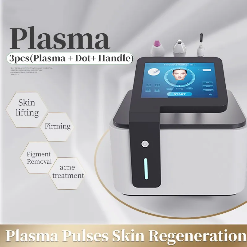 3 em 1 fibroblasto fracionário plasma ponto matricial caneta caneta Máquina de elevação da pele Remoção de cicatriz Remoção de saders