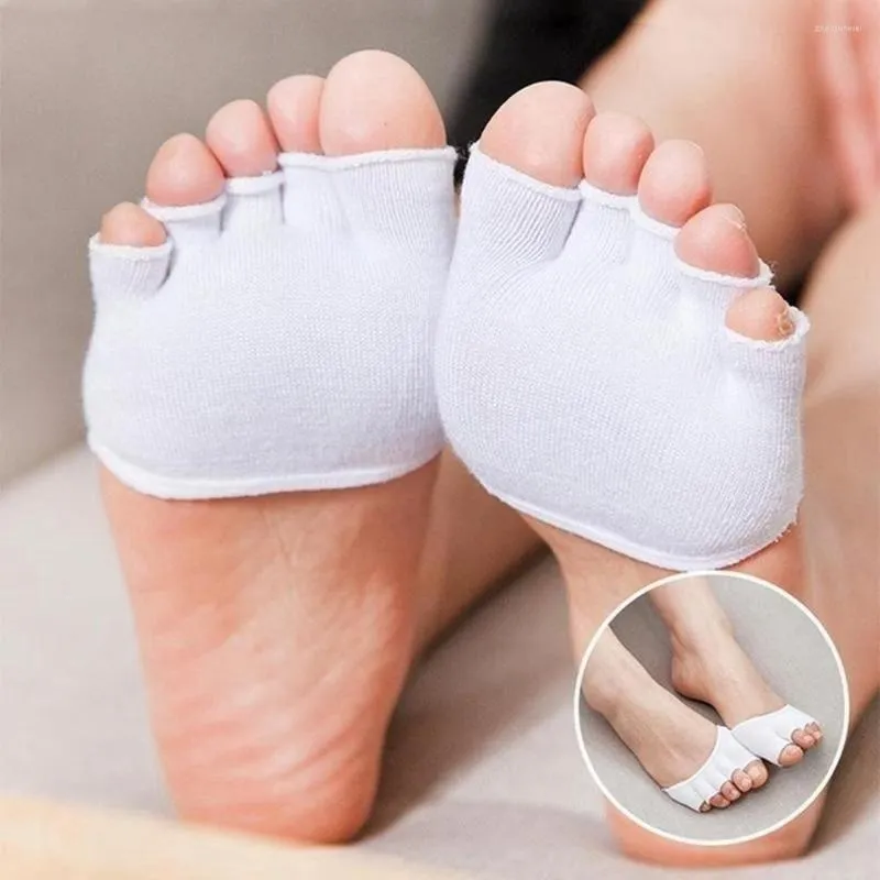 12 pares de calcetines para dedo del pie de la mitad de los
