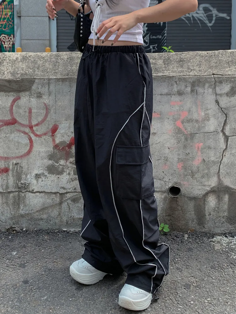 Streetwear Outfits Black Sweatpants Outfit Ideas Y2K Oversized