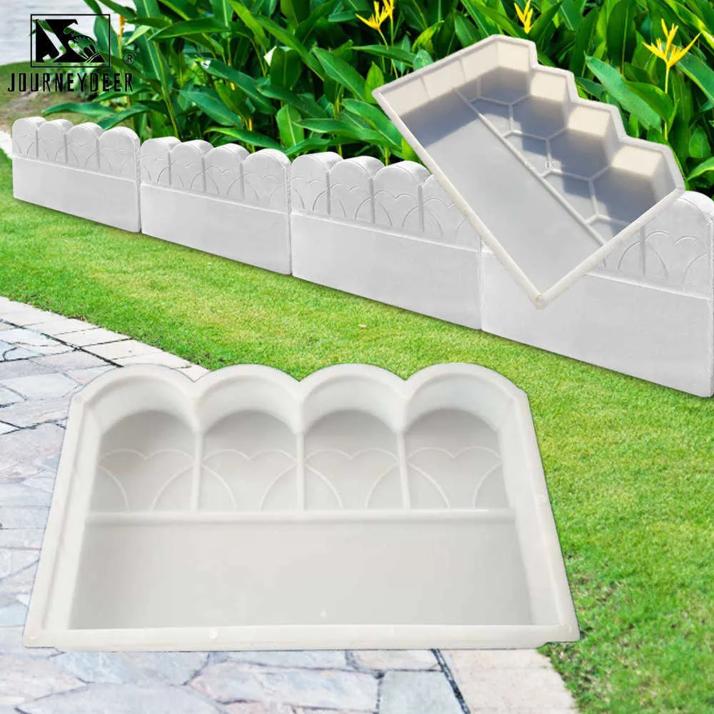 Altre forniture da giardino Pietra Mattoni Percorso Muffa Edifici Accessori 42x25x5cm Fabbricazione di plastica Fai da te Pavimentazione Stampo Casa Giardino Pavimento Strada Stampi in calcestruzzo G230519