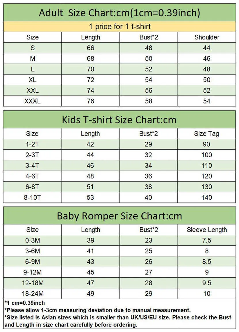 Taglie americane bambini 3t top