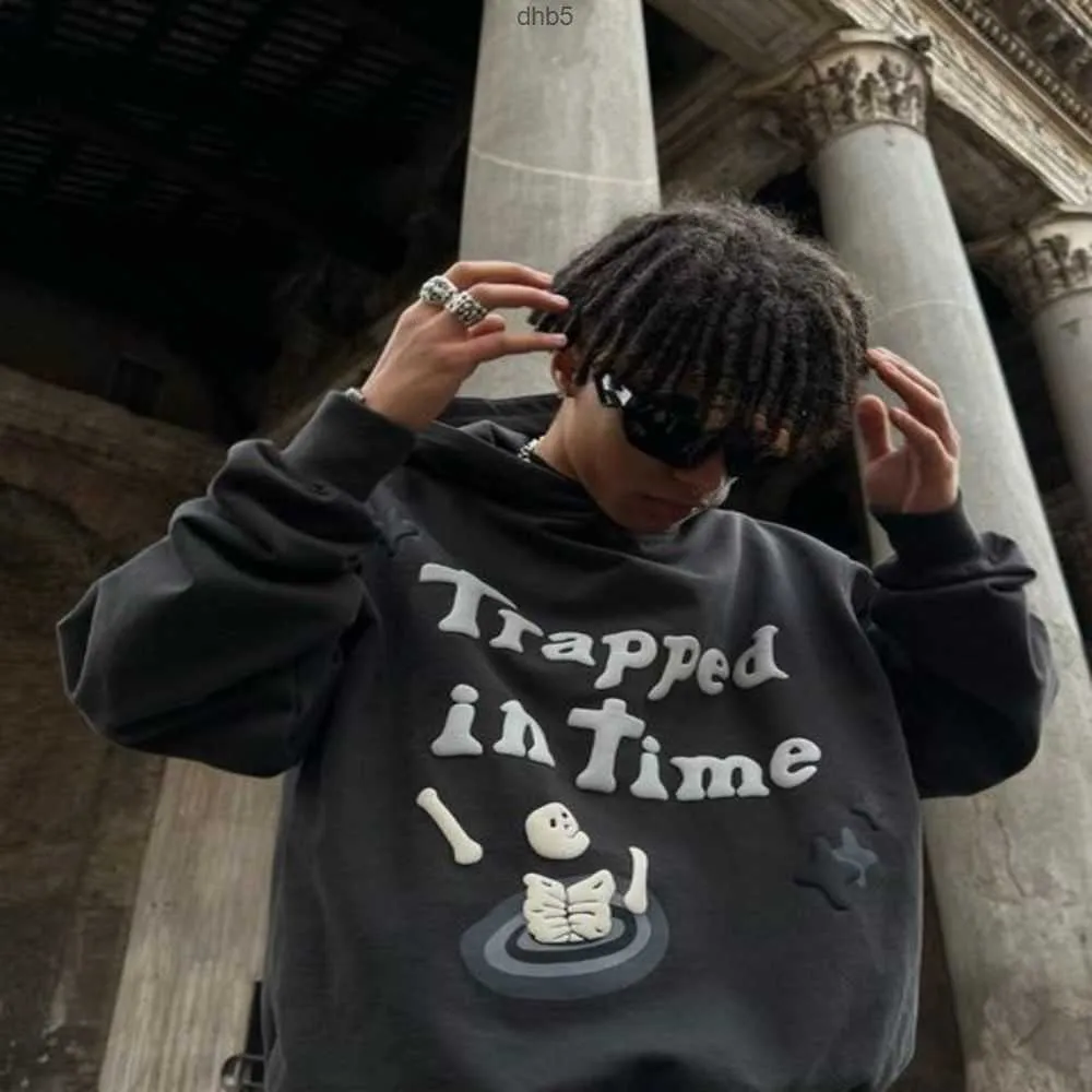 Planet top print hoodie