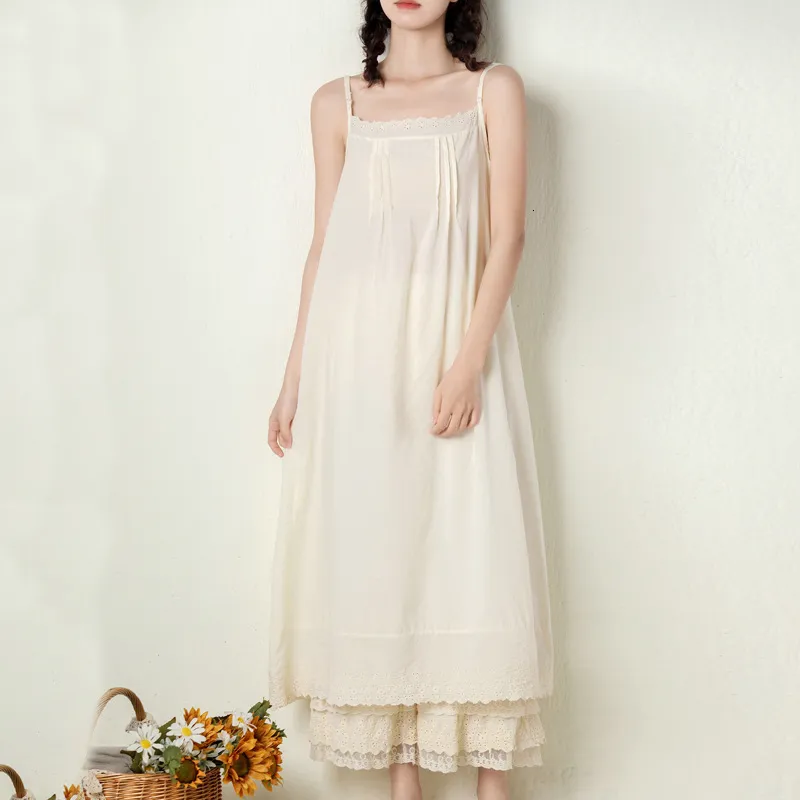 Spaghetti Strap Summer Dresses: Lightweight Cotton Sundress For Women,  Casual Thin All Match Dress, Solid Color, Ideal For Warm Weather From  Kong003, $42.4 In Bulk | DHgate.Com