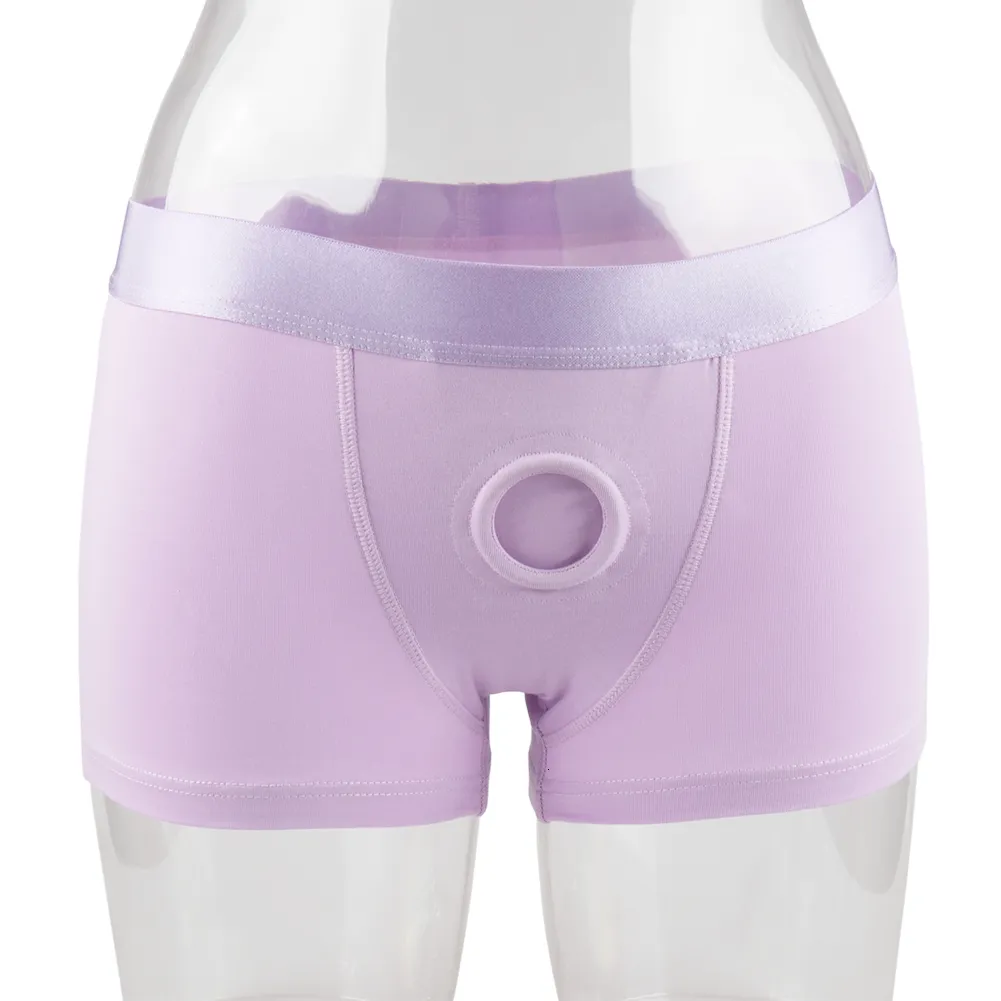 Giocattoli per adulti Slip erotici senza spalline Dildo strap-on Mutandine lesbiche realistiche Imbracatura con strap-on Vibratore anale per pene_voghion.com