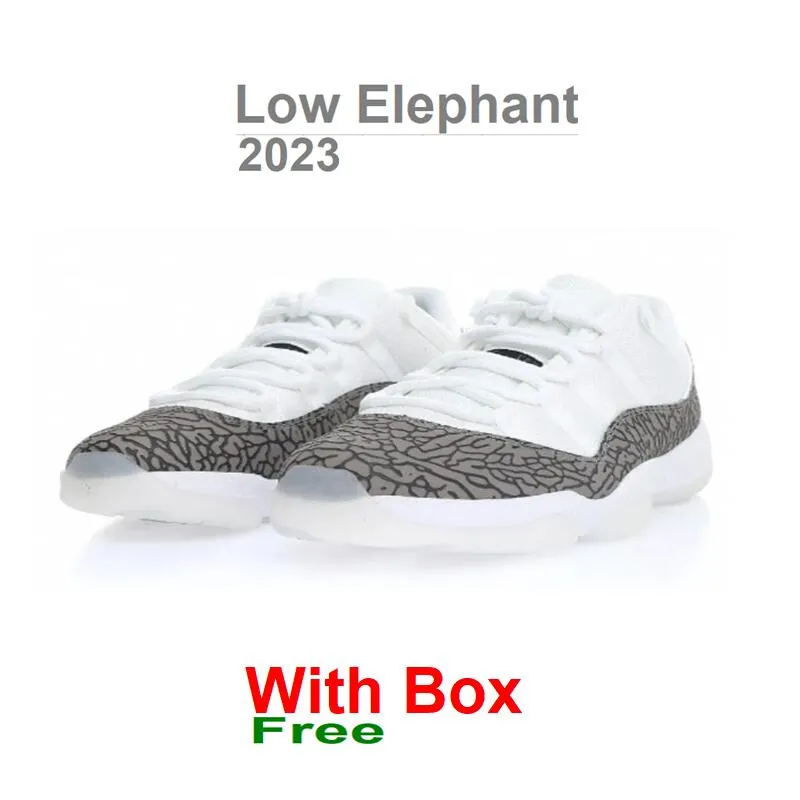 11 Low Elephant Basketballschuhe 11s Neapolitan Hurricanes Yellow