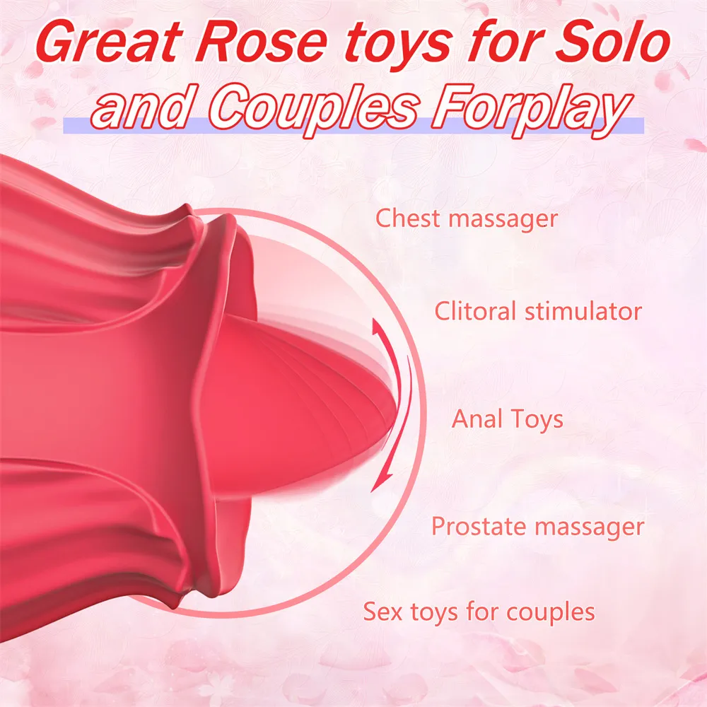 Erwachsene Spielzeug Rose Vibrator Sex Spielzeug Ei Klitoris Sauger Stimulator Zunge Masturbator Sex Spielzeug Zunge Lecken Für_voghion.com