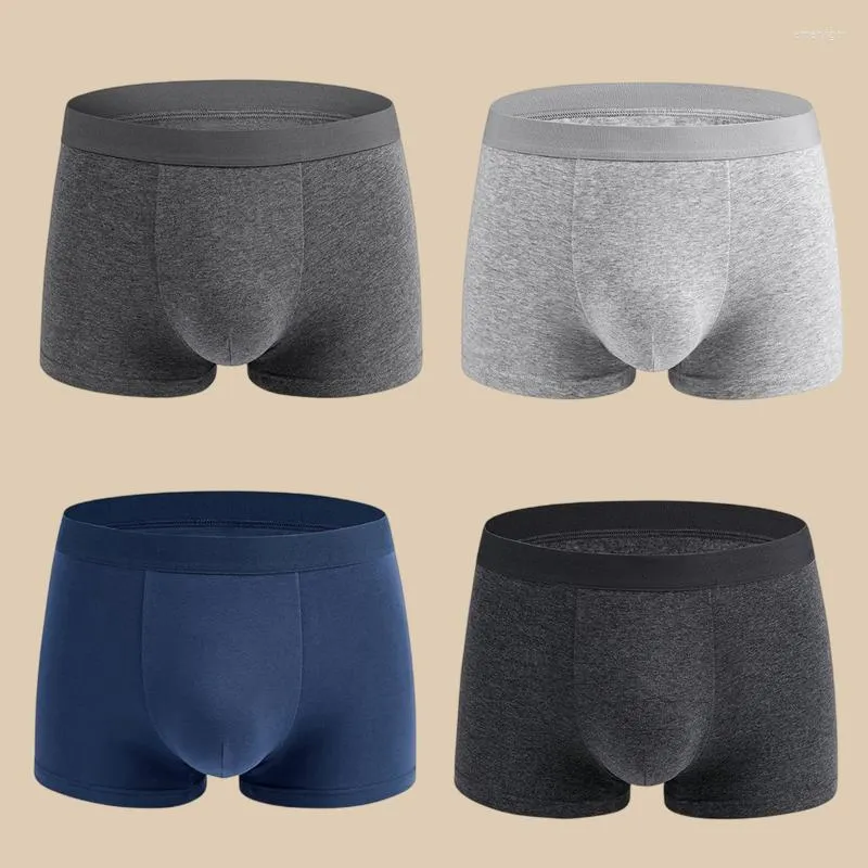 Underpants Cotton Boxer For Man Fashion Breathable Underwear Panties Cozy Men Classic Mens Boxers Shorts