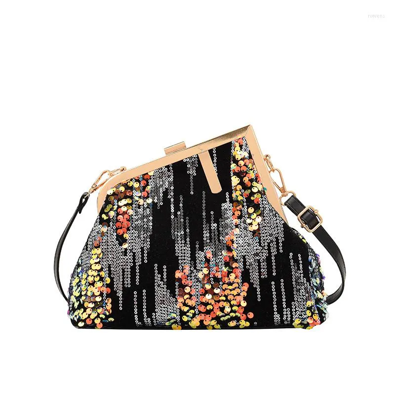 Evening Bags Stylish Sequins Designer Women Ladies Shoulder Bag Dinner Totes Crossbody Purses Handbags Satchel