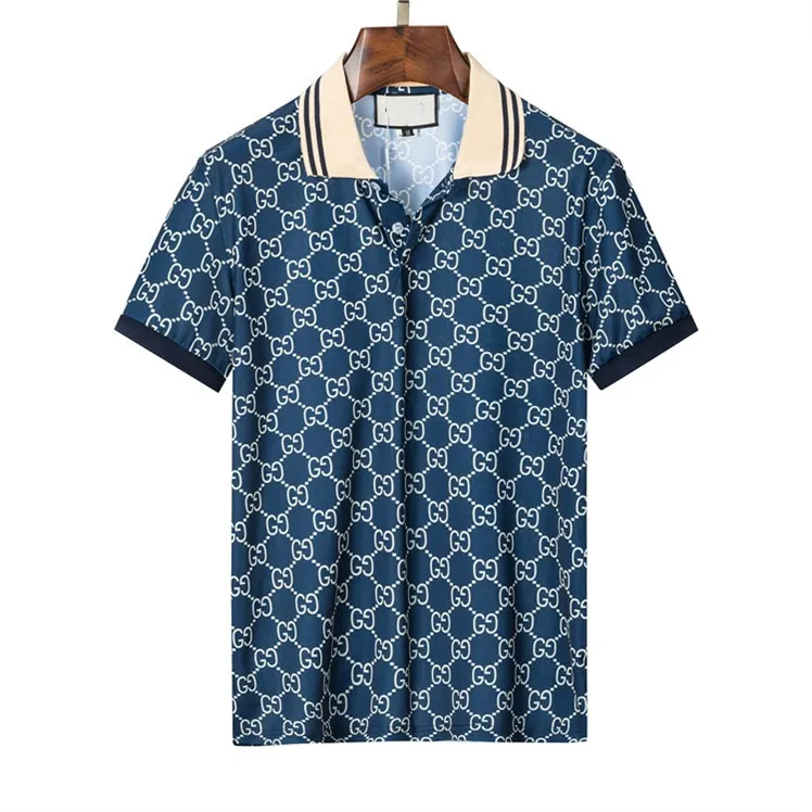 Stylist Mens Polo Shirts Luxury Italy Men Clothes Short Sleeve