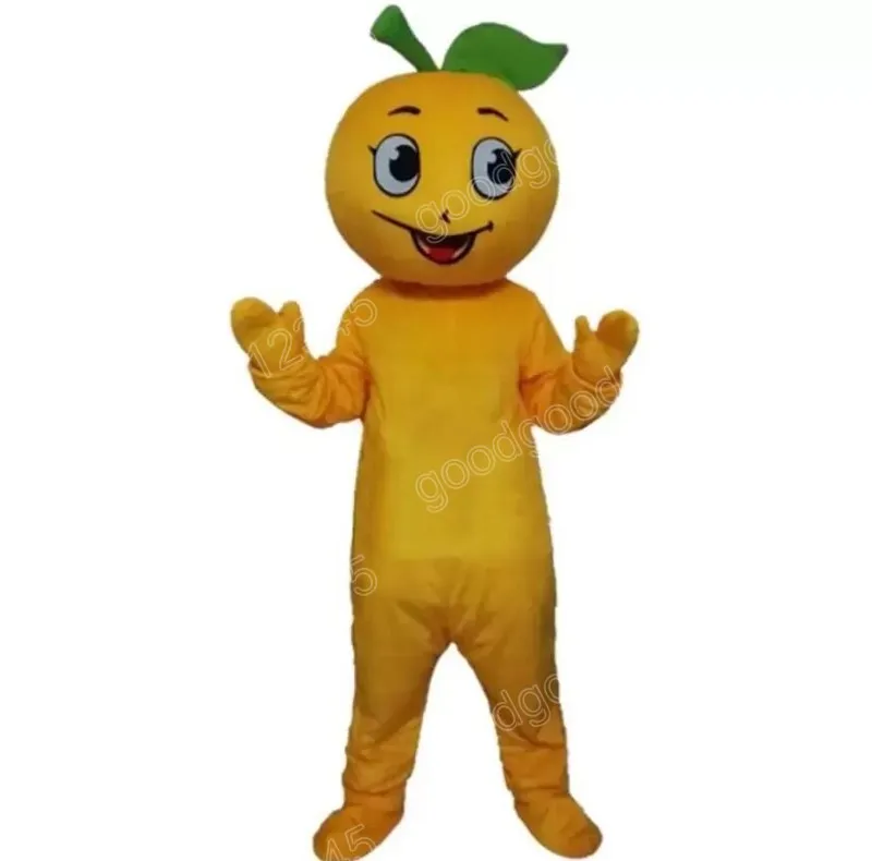 Halloween Gold Apfel Maskottchen Kostüme Weihnachtsfeier Kleid Cartoon Charakter Carnival Werbung Geburtstagsfeier Kleid Kostüm Unisex