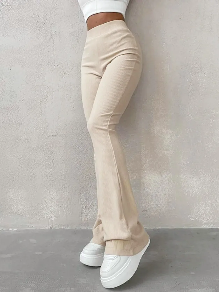 Pantaloni da due pezzi da donna Streg Slimt Streetwear Donne ad alta vita Y2K vestiti pantaloni pantaloni di moda estetica Roupas Femininas 23519