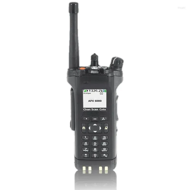 Walkie Talkie APX6000 P25 ​​Портативная радиополосная безопасность общественной безопасности для Motorola APX 6000