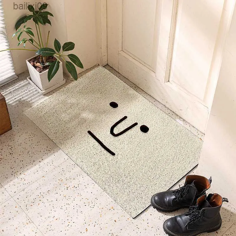 Nordic Non-slip Carpet Area Rugs Funny Bedroom Floor Mats Easy Clean Welcome Doormat home decoration Cute Bathroom Rug T230519