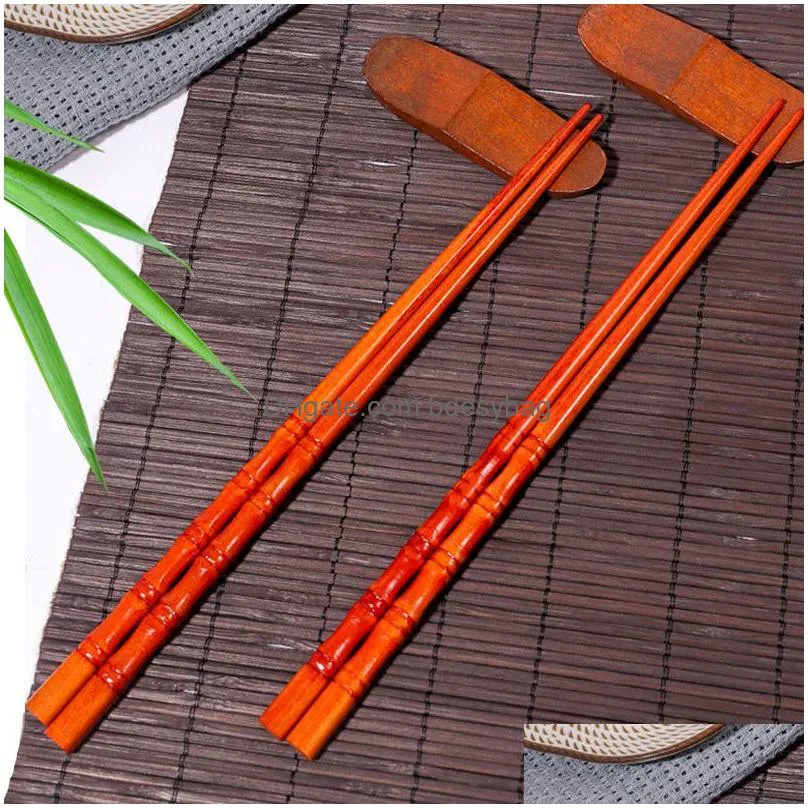 handmade japanese sushi chopsticks creative chinese japanese korean food tableware wooden bamboo chopstick for restaurant