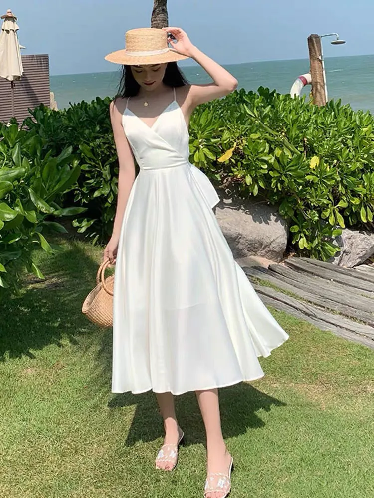 casual knit summer dresses PRETTYGARDEN Spring Dresses for Women 2026 Summer Casual Sleeveless Sq main image 0