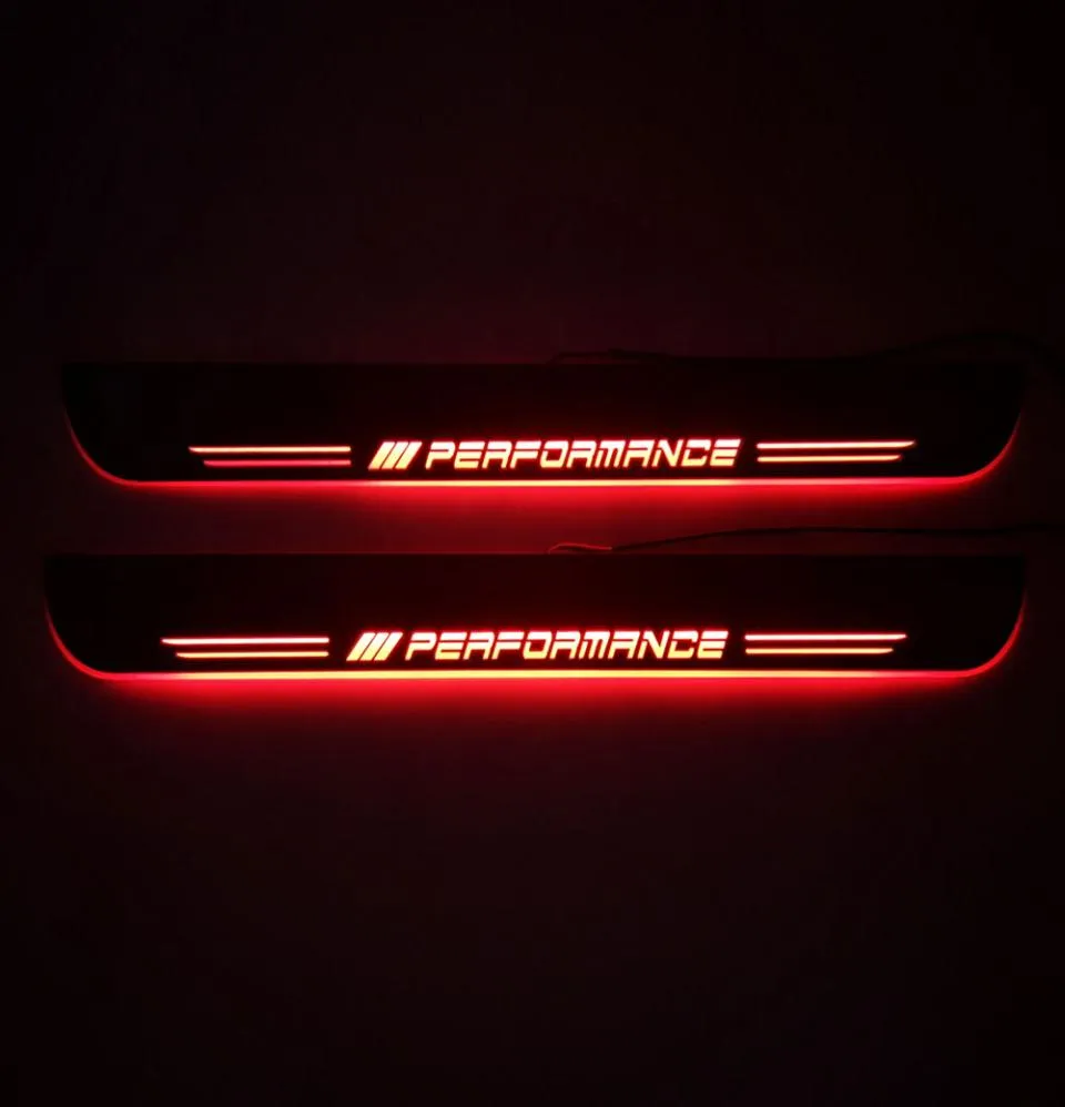 For BMW Z4 E85 E86 E89 Waterproof Acrylic Moving LED Pedal Car