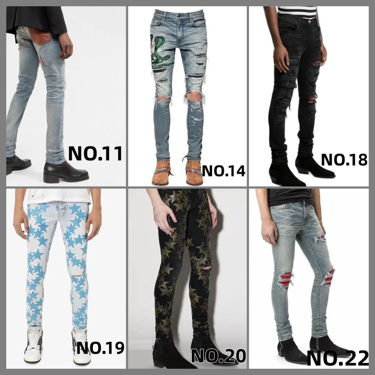 Black Ripped Jeans Miri Designer Jeans Motorcycle Trendy Ripped