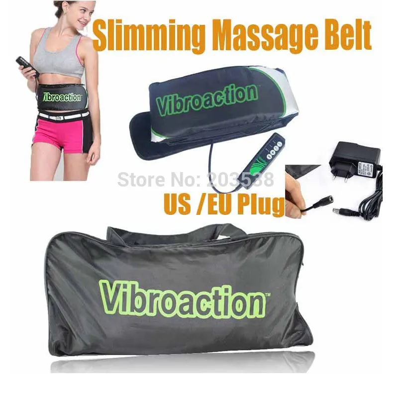 Slimming Belt Electric Vibrator Massager Massage Vibro Action Vibroaction Shape Body Vibratormassage Relaxation 230518