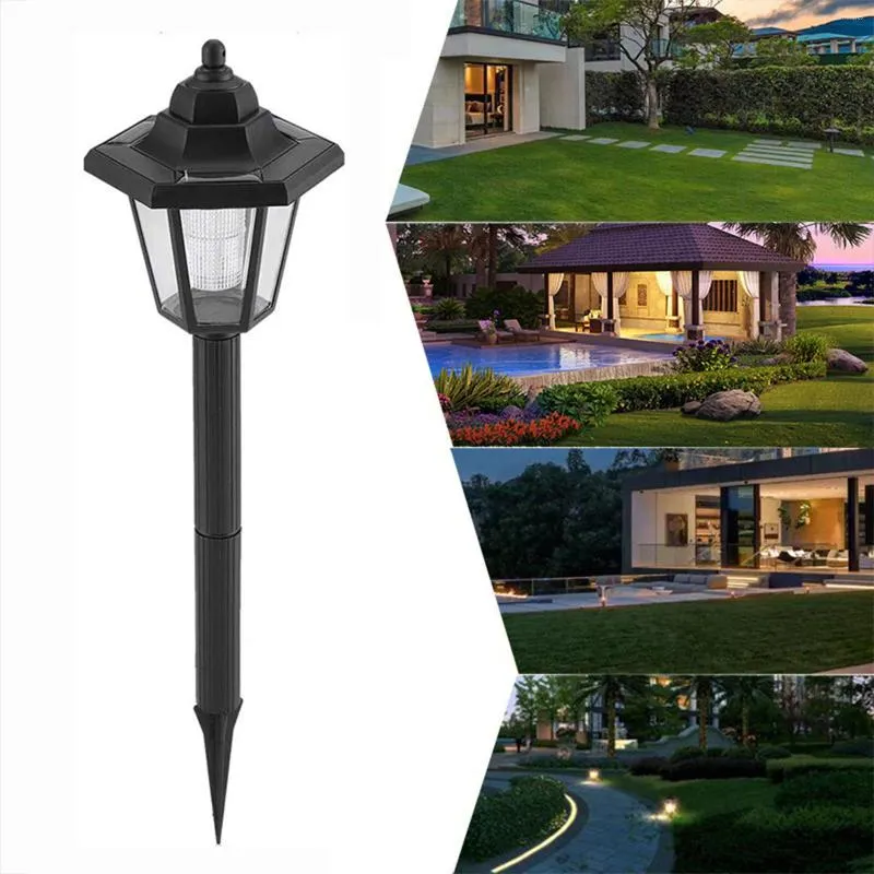 Luces LED solares para caminos, lámpara impermeable para exteriores para jardín/paisaje/patio/patio/entrada/iluminación de pasarela