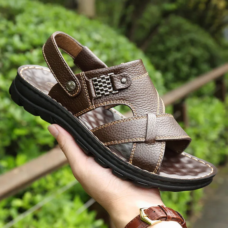 Waterproof hotsell leather sandals