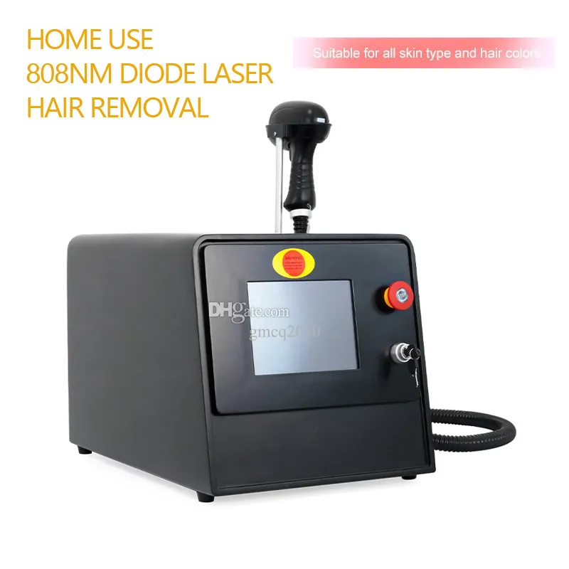 Портативный лазер 808 нм диодный машины для удаления волос дома Используйте мини -машину