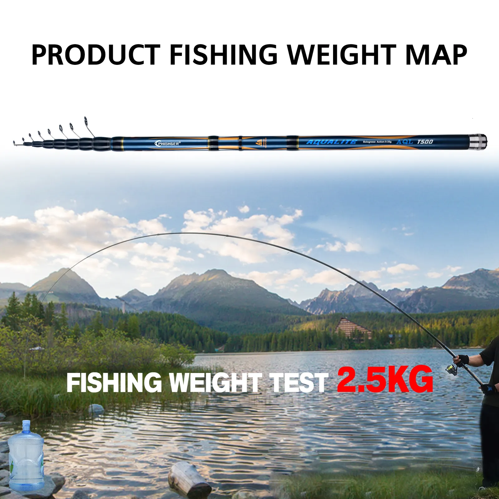 PHISHGER Telescopic Bolognese Trout Medium Light Casting Rod 30T Carbon  Float, 535g Ultralight Surf Spinning Travel Pole, 4455556m, 230518 From  Bong07, $33.58