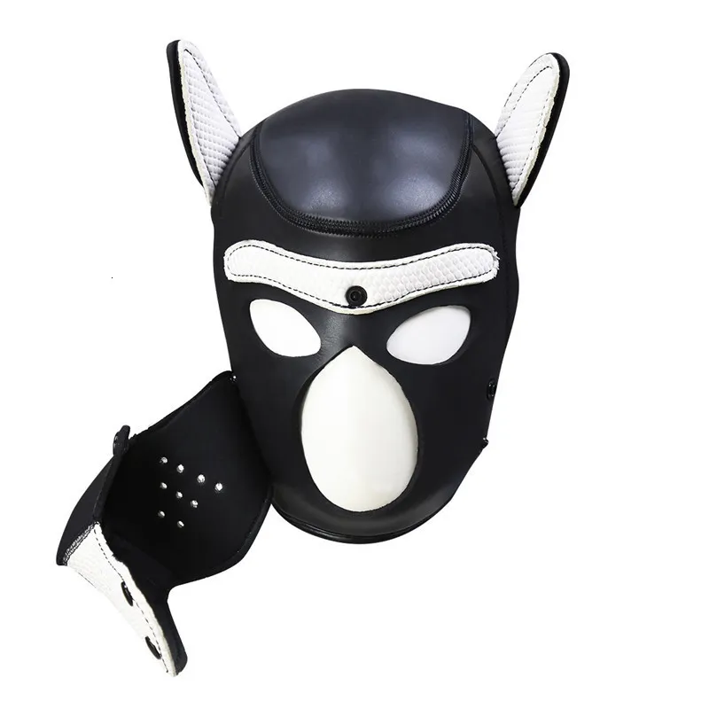Adult Toys Gay Puppy Hood Neoprene Mask Muzzle Adult... From Yizhan06,  $7.06
