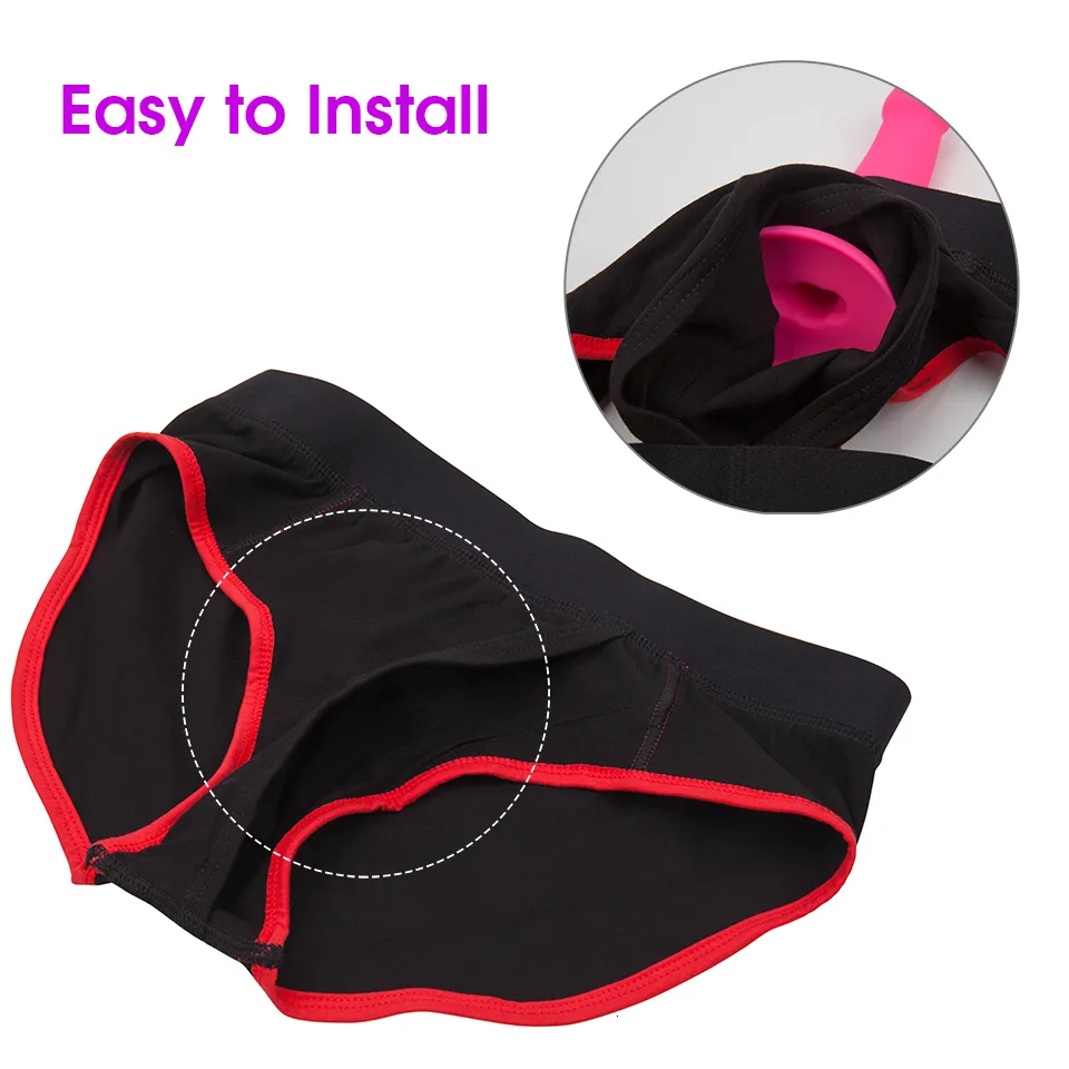Giocattoli per adulti Slip erotici senza spalline Dildo strap-on Mutandine lesbiche realistiche Imbracatura con strap-on Vibratore anale per pene_voghion.com