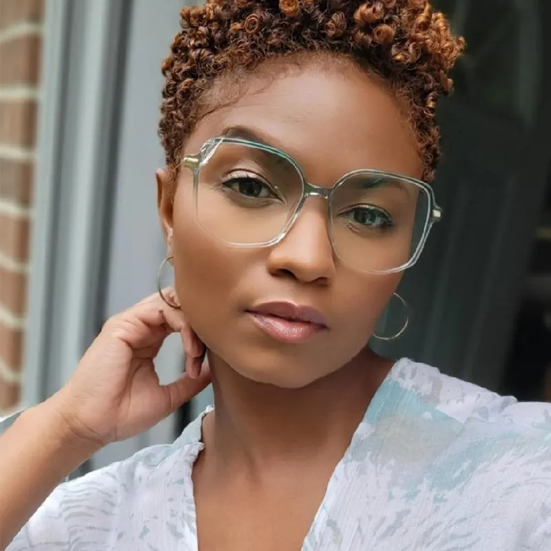 Trendy clear glasses sale