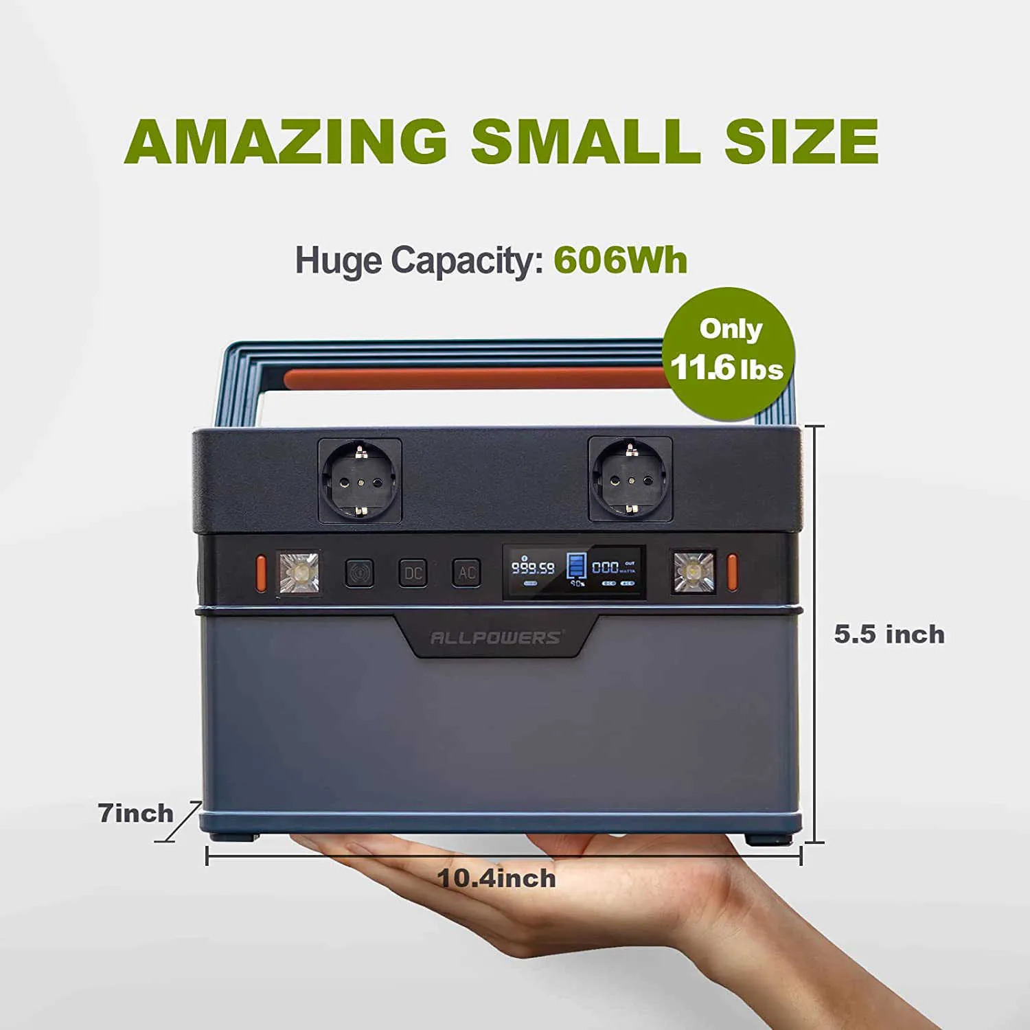 Portable Power Station Generator 110v 220v Emergency Solar