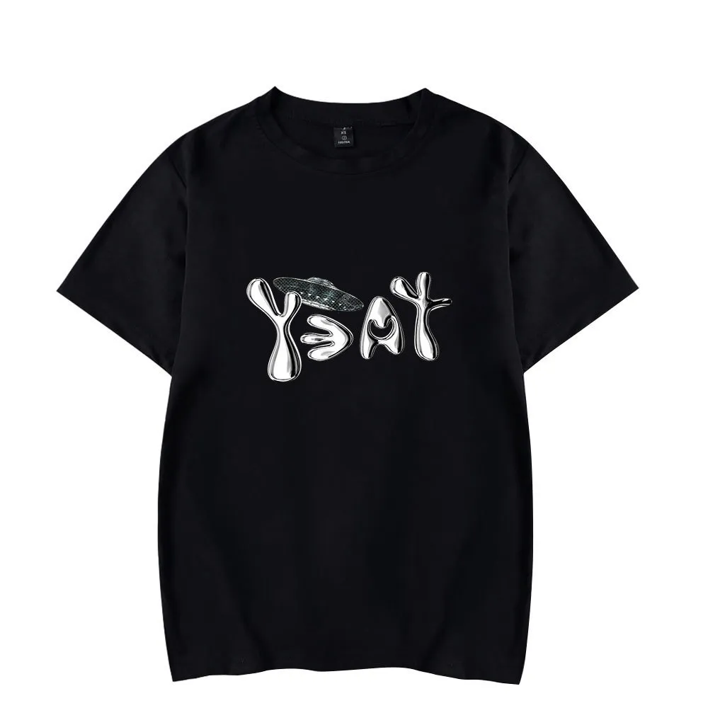 Heren T-shirts Rapper Yeat T-shirt met korte mouwen Dames Heren Crewneck Fashion T-shirt 230518