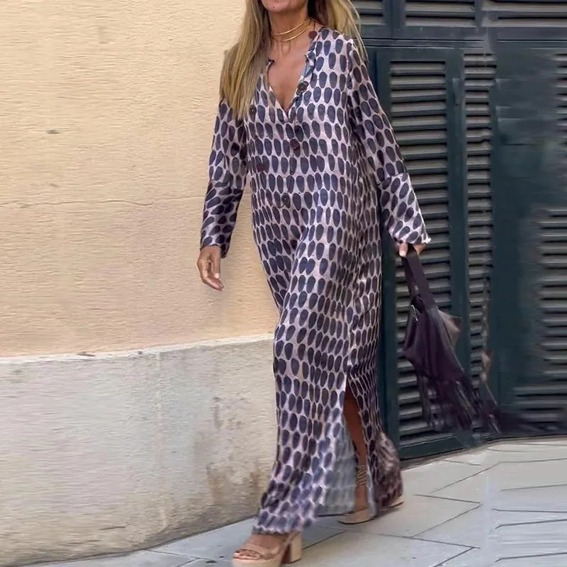 Loose fitting maxi summer chiffon dress 4461 Loose fitting maxi summer chiffon dress 4461
